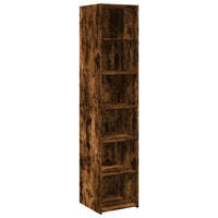 Thumbnail for Highboard Räuchereiche 40x41x185 cm Holzwerkstoff