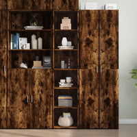 Thumbnail for Highboard Räuchereiche 40x41x185 cm Holzwerkstoff