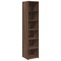 Thumbnail for Highboard Braun Eichen-Optik 40x41x185 cm Holzwerkstoff