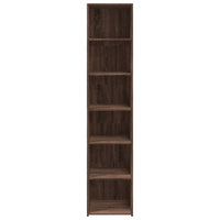 Thumbnail for Highboard Braun Eichen-Optik 40x41x185 cm Holzwerkstoff