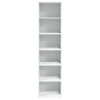 Thumbnail for Highboard Weiß 45x41x185 cm Holzwerkstoff