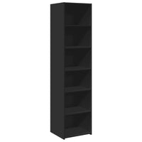 Thumbnail for Highboard Schwarz 45x41x185 cm Holzwerkstoff