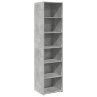 Thumbnail for Highboard Betongrau 45x41x185 cm Holzwerkstoff