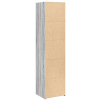 Thumbnail for Highboard Grau Sonoma-Eiche 45x41x185 cm Holzwerkstoff
