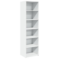 Thumbnail for Highboard Weiß 50x41x185 cm Holzwerkstoff