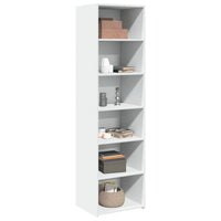 Thumbnail for Highboard Weiß 50x41x185 cm Holzwerkstoff