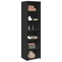 Thumbnail for Highboard Schwarz 50x41x185 cm Holzwerkstoff