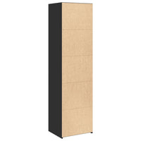 Thumbnail for Highboard Schwarz 50x41x185 cm Holzwerkstoff