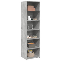 Thumbnail for Highboard Betongrau 50x41x185 cm Holzwerkstoff