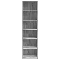 Thumbnail for Highboard Grau Sonoma-Eiche 50x41x185 cm Holzwerkstoff