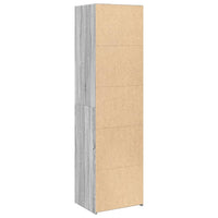 Thumbnail for Highboard Grau Sonoma-Eiche 50x41x185 cm Holzwerkstoff