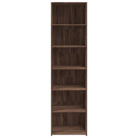 Thumbnail for Highboard Braun Eichen-Optik 50x41x185 cm Holzwerkstoff