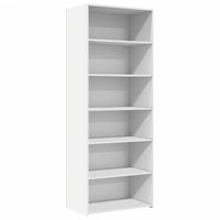 Thumbnail for Highboard Weiß 70x41x185 cm Holzwerkstoff