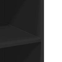 Thumbnail for Highboard Schwarz 70x41x185 cm Holzwerkstoff