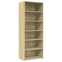 Thumbnail for Highboard Sonoma-Eiche 70x41x185 cm Holzwerkstoff