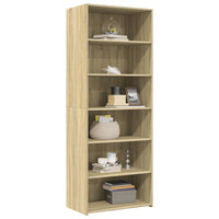 Thumbnail for Highboard Sonoma-Eiche 70x41x185 cm Holzwerkstoff