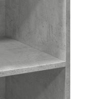 Thumbnail for Highboard Betongrau 70x41x185 cm Holzwerkstoff