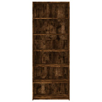 Thumbnail for Highboard Räuchereiche 70x41x185 cm Holzwerkstoff