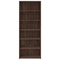 Thumbnail for Highboard Braun Eichen-Optik 70x41x185 cm Holzwerkstoff