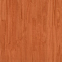 Thumbnail for Pflanzkübel Wachsbraun 90x90x23 cm Massivholz Kiefer