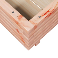 Thumbnail for Pflanzkübel 50x50x26,5 cm Massivholz Douglasie