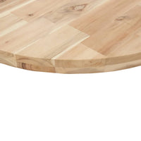 Thumbnail for Tischplatte Rund Ø40x4 cm Massivholz Akazie