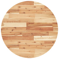 Thumbnail for Tischplatte Rund Ø70x4 cm Massivholz Akazie