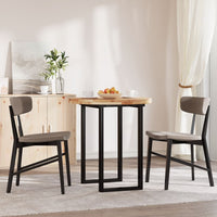 Thumbnail for Tischplatte Rund Ø70x4 cm Massivholz Akazie