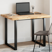 Thumbnail for Tischplatte Rechteckig 100x80x4 cm Massivholz Akazie