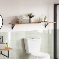 Thumbnail for Tischplatte Rechteckig 140x40x2 cm Massivholz Akazie