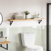 Thumbnail for Tischplatte 140x20x4 cm Rechteckig Massivholz Akazie