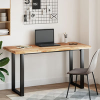 Thumbnail for Tischplatte Rechteckig 140x60x4 cm Massivholz Akazie