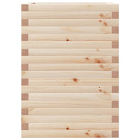 Thumbnail for Pflanzkübel 50x50x68,5 cm Massivholz Kiefer