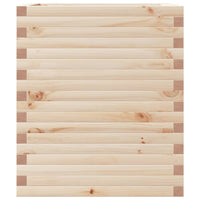 Thumbnail for Pflanzkübel 60x60x68,5 cm Massivholz Kiefer