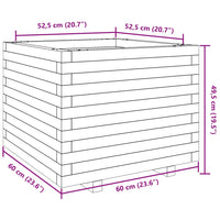 Thumbnail for Pflanzkübel 60x60x49,5 cm Kiefernholz Imprägniert