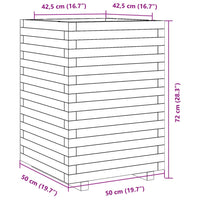 Thumbnail for Pflanzkübel 50x50x72 cm Kiefernholz Imprägniert