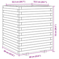 Thumbnail for Pflanzkübel 60x60x72 cm Kiefernholz Imprägniert