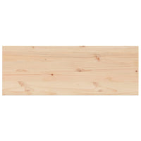 Thumbnail for Tischplatte 110x40x2,5 cm Rechteckig Massivholz Kiefer