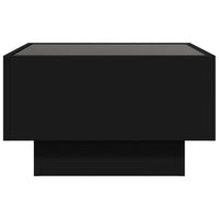Thumbnail for LED-Couchtisch Schwarz 50x50x30 cm Holzwerkstoff