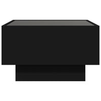 Thumbnail for LED-Couchtisch Schwarz 50x50x30 cm Holzwerkstoff