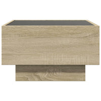 Thumbnail for LED-Couchtisch Sonoma Eiche 50x50x30 cm Holzwerkstoff