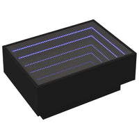 Thumbnail for LED-Couchtisch Schwarz 70x50x30 cm Holzwerkstoff