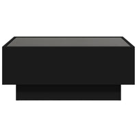 Thumbnail for LED-Couchtisch Schwarz 70x50x30 cm Holzwerkstoff