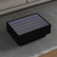 Thumbnail for LED-Couchtisch Schwarz 70x50x30 cm Holzwerkstoff