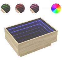 Thumbnail for LED-Couchtisch Sonoma Eiche 70x50x30 cm Holzwerkstoff