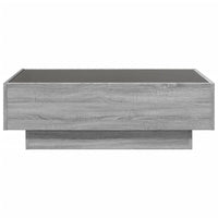Thumbnail for LED-Couchtisch Grau Sonoma 90x50x30 cm Holzwerkstoff