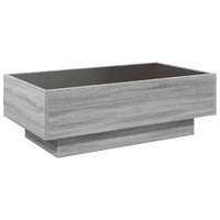 Thumbnail for LED-Couchtisch Grau Sonoma 90x50x30 cm Holzwerkstoff
