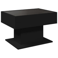 Thumbnail for LED-Couchtisch Schwarz 70x50x45 cm Holzwerkstoff