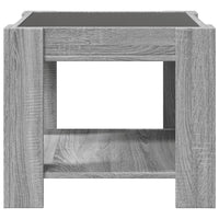 Thumbnail for LED-Couchtisch Grau Sonoma 53x53x45 cm Holzwerkstoff
