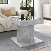 Thumbnail for LED-Couchtisch Betongrau 50x50x45 cm Holzwerkstoff